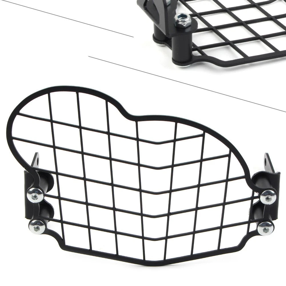 Black Front Headlight Protector Grille Steel Guard Cover For BMW G650GS 2011-17