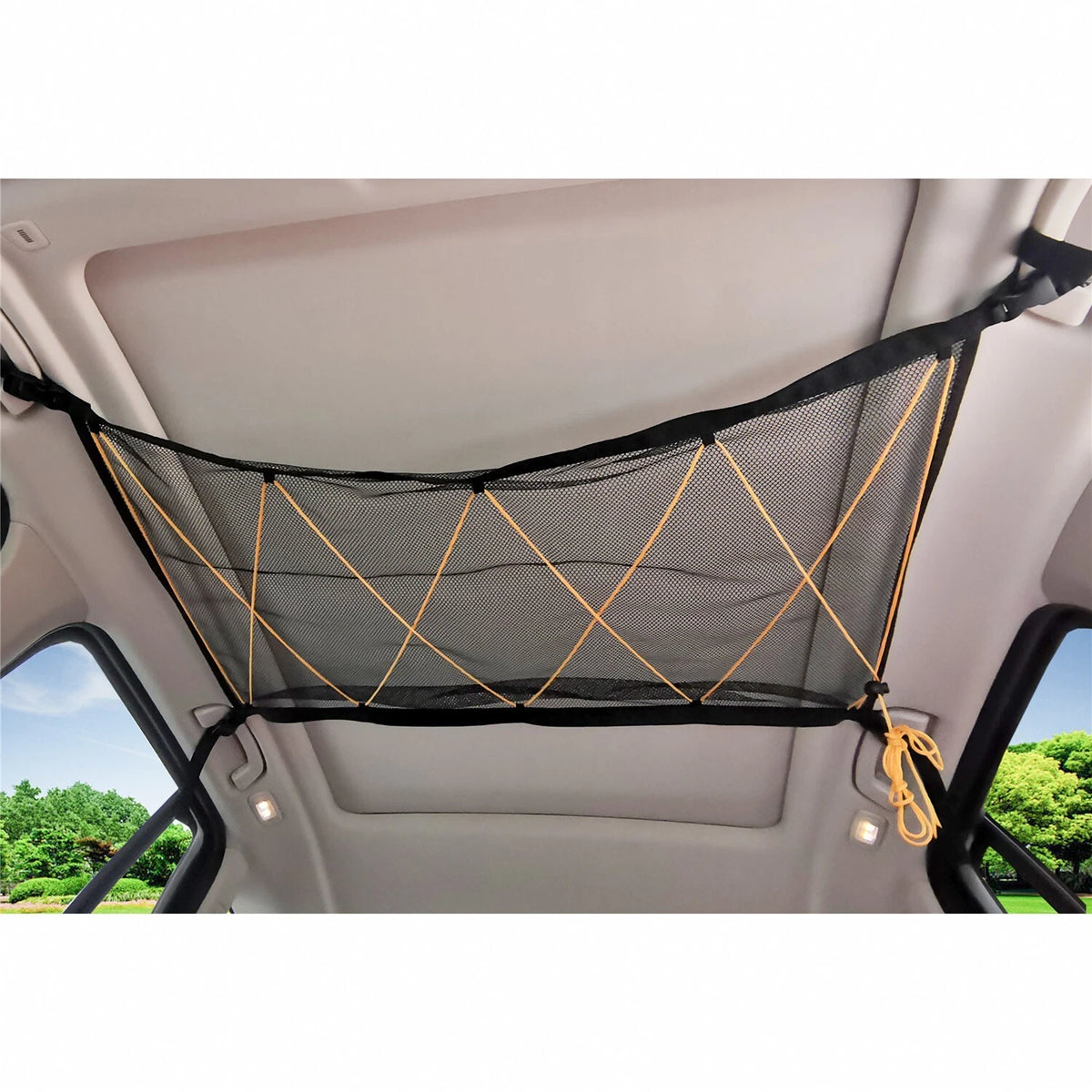 Universal Truck SUV Car Roof Storage Net Bag  Mesh Organizer Holder Accessories