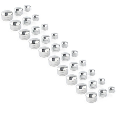Inner 9mm-13mm Schrauben Motor Hex Drive Bolt Topper Caps Cover For Harley CNC