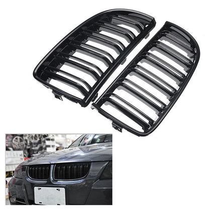 Upper Bumper Grill Grille For BMW E90 E91 2005-2008 51137120008 51137120007