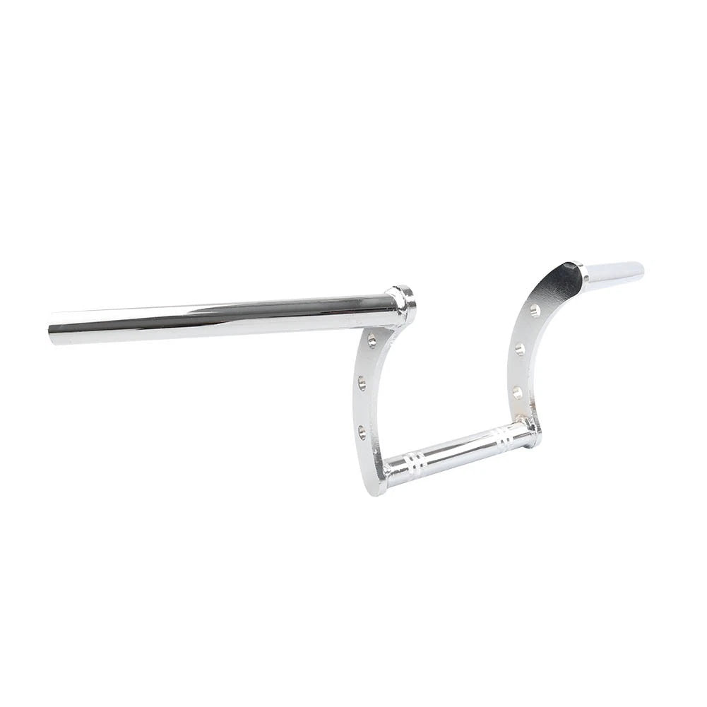 1" Handlebars Z Bar Drag Bars Chrome For Harley For Honda For Chopper Cruiser