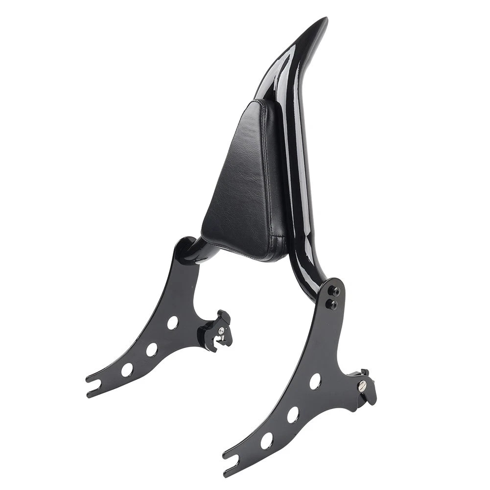 Sissy Bar Passenger Backrest Pad For Harley Fat Boy Lo FLSTFB 2010-2017 Softail