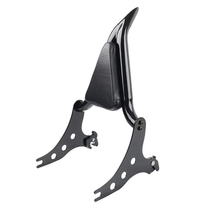 Sissy Bar Passenger Backrest Pad For Harley Fat Boy Lo FLSTFB 2010-2017 Softail