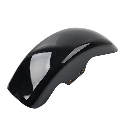 Vivid Black Front Mudguard Cover Fit for Harley-Davidson Softail Fat Boy 2018-24