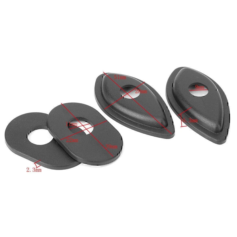 4Pcs Turn Signal Indicator Spacers For Honda CBR600RR 900RR 1000RR CRF250 VTR US