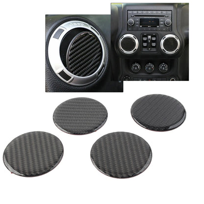 Car Dashboard Air Condition Vent Cover Trim Fit Jeep Wrangler JK JL 2007-2022