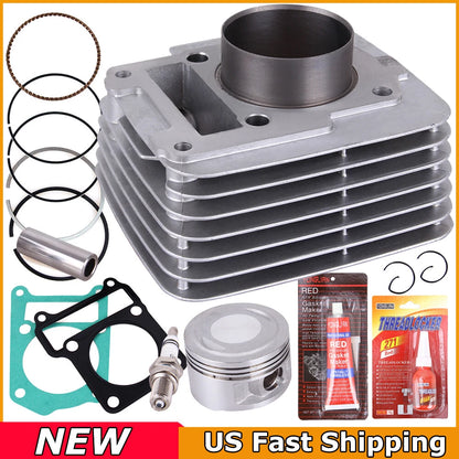 Cylinder Piston Gasket Top End Rebuild Kit For Yamaha TTR125E 2003-2009 TTR125L