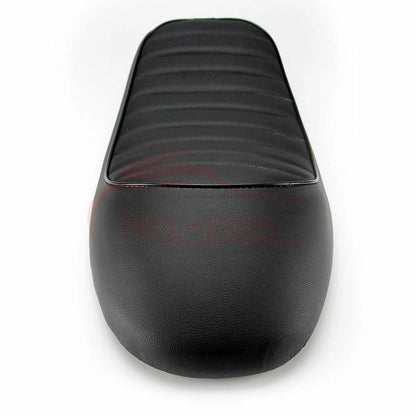 Black Vintage Hump Cafe Racer Seat For Honda Kawasaki Suzuki Yamaha BMW Vintage