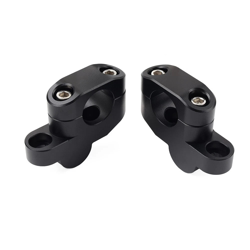 28mm 1 1/8 Offset Handlebar Clamp Mount Riser For Honda For Suzuki For Kawasaki