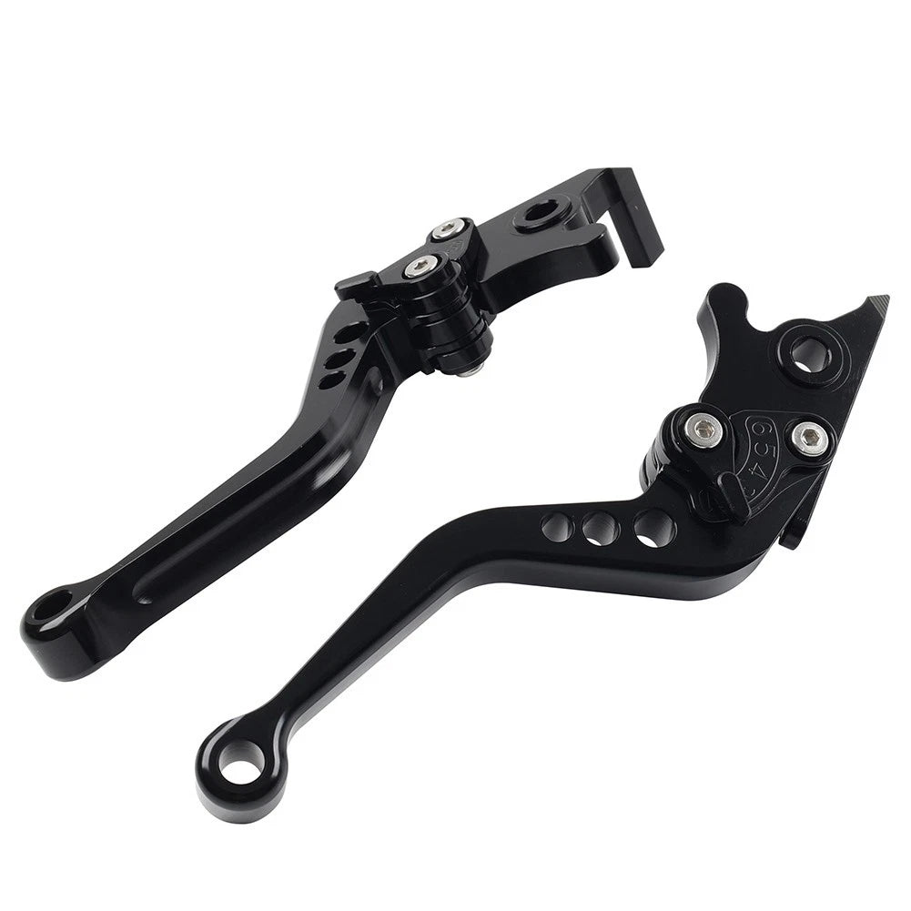2x CNC Adjustable HandlebarShort Brake Clutch Levers For YAMAHA MT 07 2014-2024
