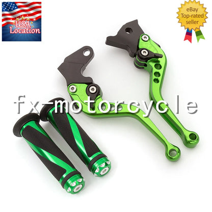 For Yamaha Raptor YFM660 2001-2004 2005 2006 Brake Clutch Levers Grips FXCNC
