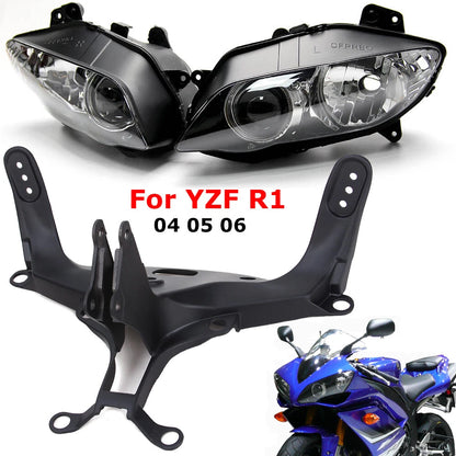 For 2004-2006 Yamaha YZF R1 YZF-R1 Front Headlight & Upper Fairing Stay Bracket