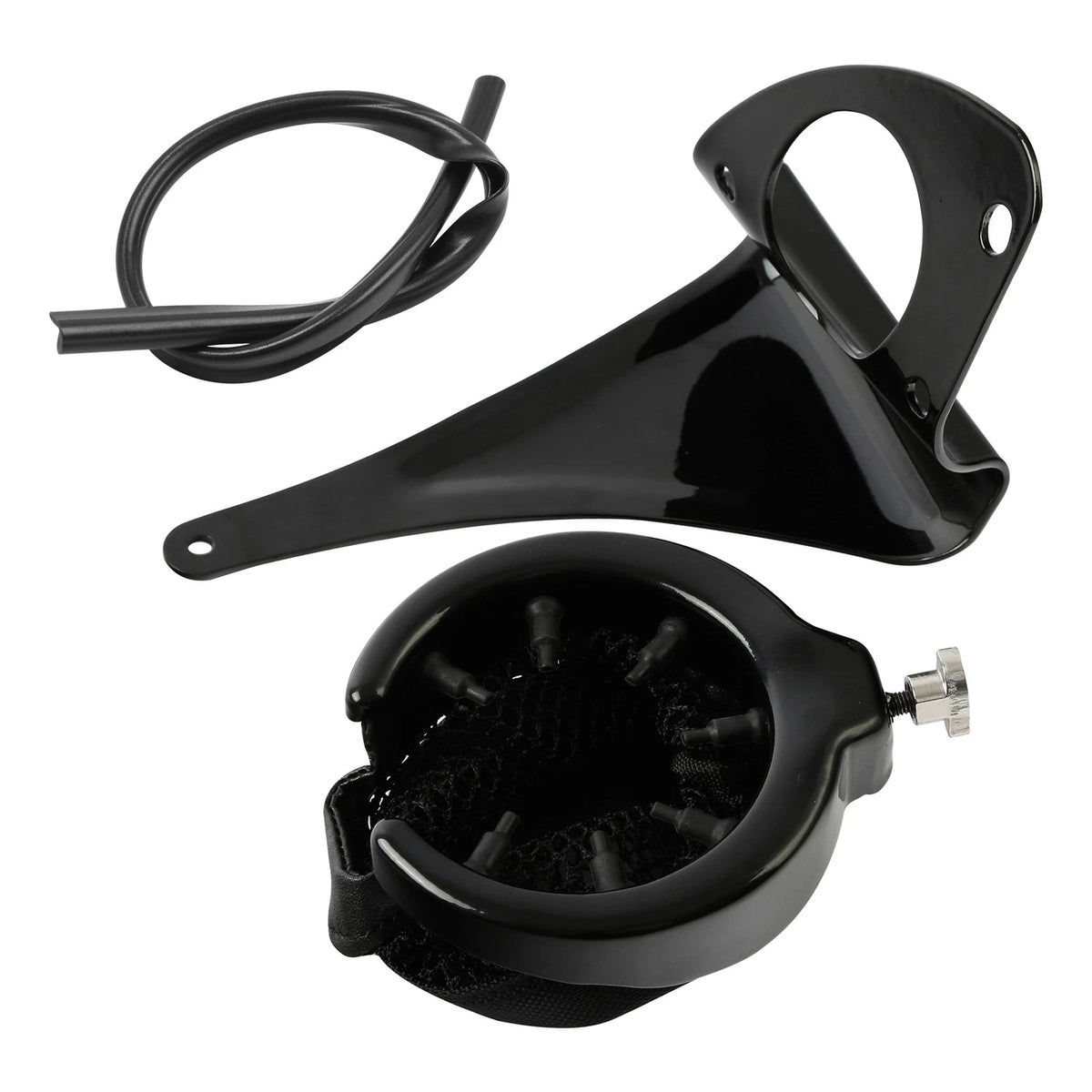 Rear Drink Cup Holder Passenger Fit For Harley Touring Street Road Glide 2014-Up