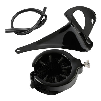Rear Drink Cup Holder Passenger Fit For Harley Touring Street Road Glide 2014-Up