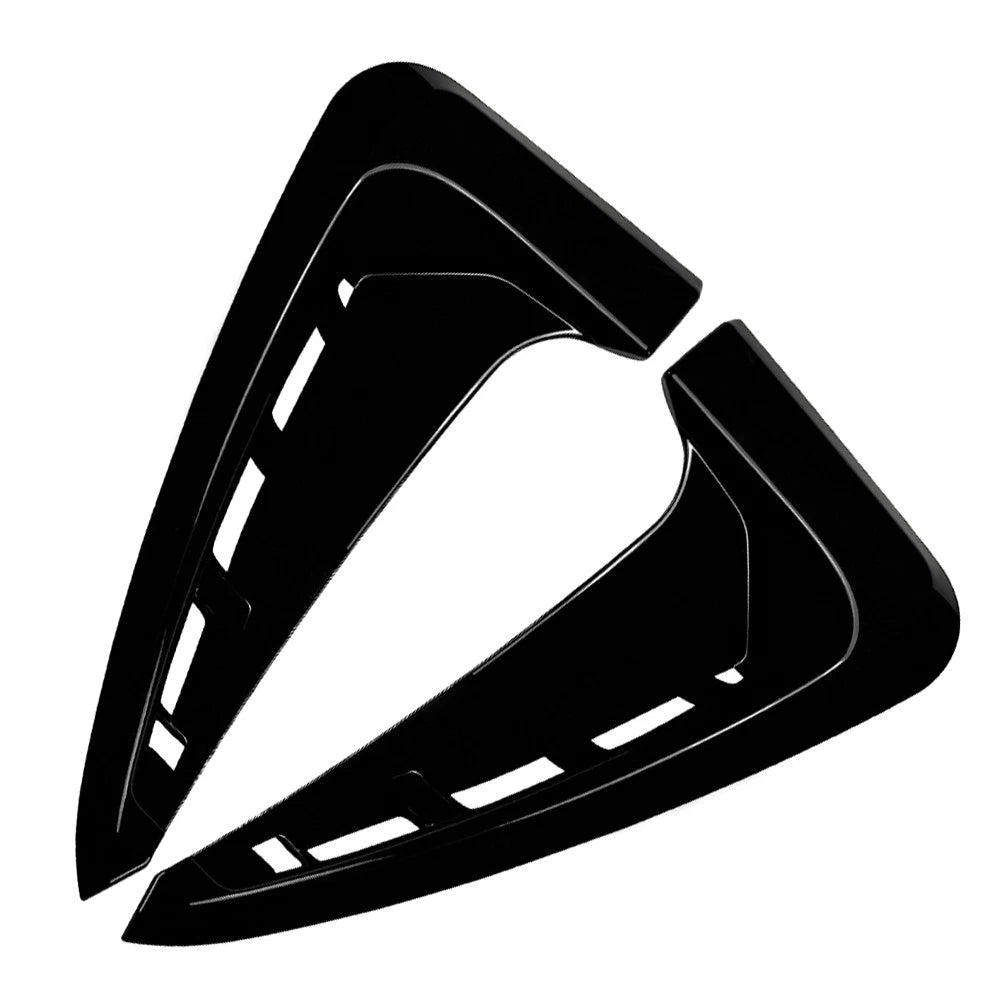 Glossy Black Front Side Fender Air Vent Cover For BMW X5 F15 M Sport 2014-2018