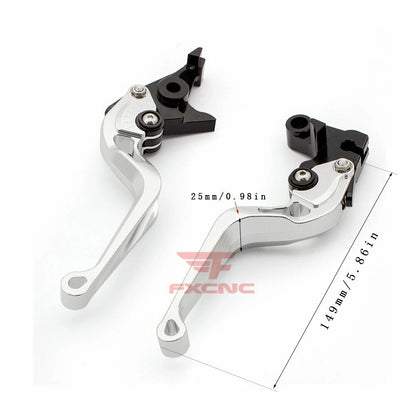 For Yamaha YFM 700 Raptor 700R YFM700R 2008-2025 CNC Brake Clutch Levers Adjust