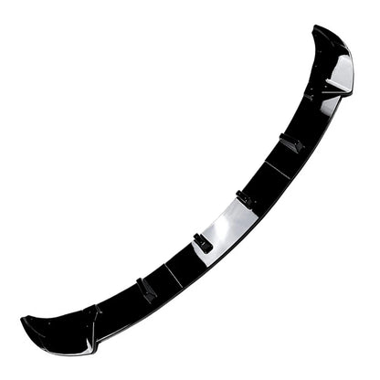 Front Bumper Spoiler Lip For BMW 5 Series F10 Standard Version 2011-2014 Black