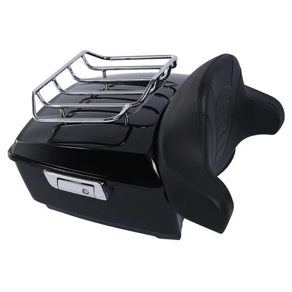 King Trunk Pad Mount Base Plate Fit For Harley Street Glide 2014-Up US