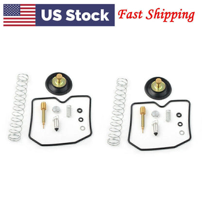 Carburetor Rebuild Repair 2 Sets for Kawasaki ex250 ex500 el ex en zx 250 500 US