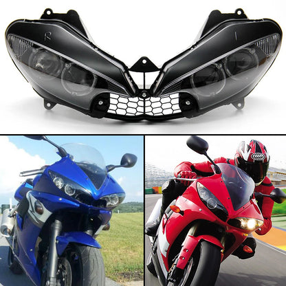 Front Headlight Head Light Lamp for Yamaha YZF R6 2003-2005 & YZF R6S 2006-2009