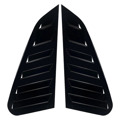 2pcs Rear Window Shutter Louvers Cover Trim For Subaru Impreza WRX STI 2011-2014