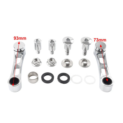 Front Mudguard Mount Bracket Kits For Harley Softail Springer FXSTS FLSTSC 93-06