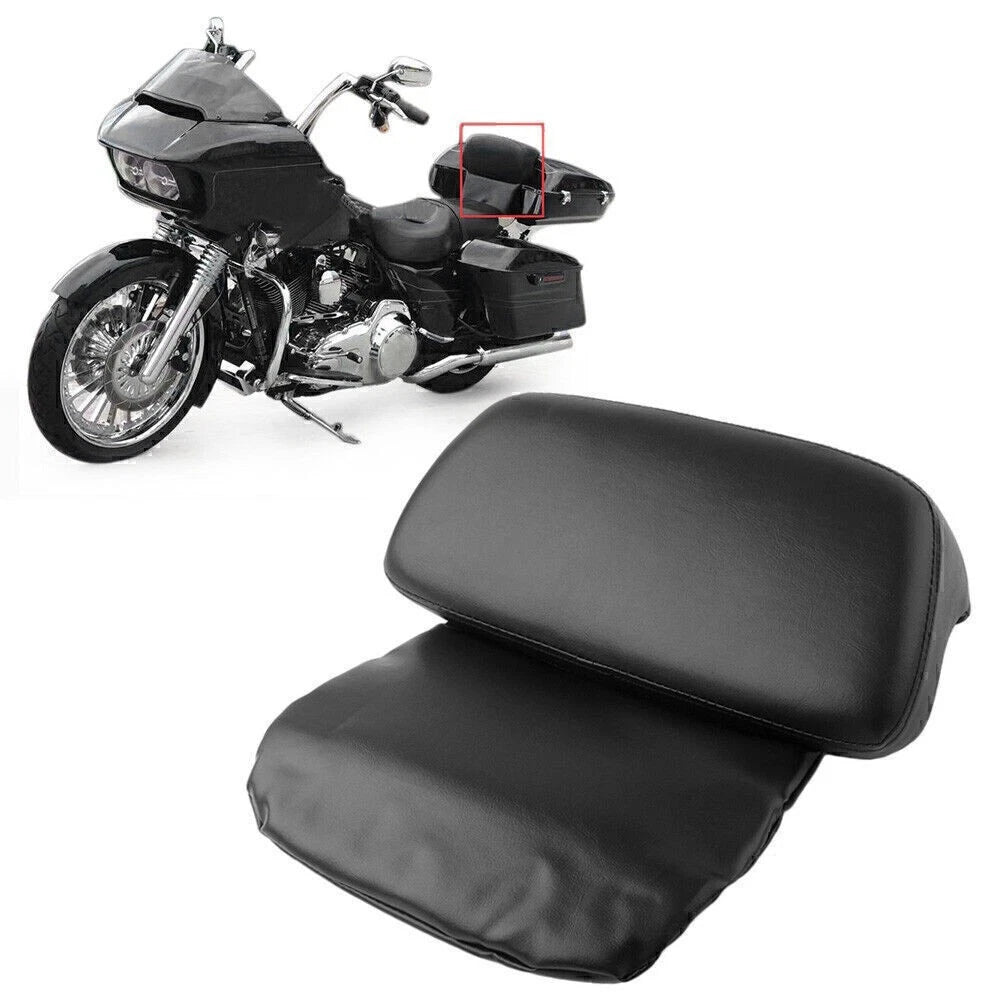 Motorcycle Back Seat Backrest For Harley Razor Chopped Tour Pack Touring 14-up