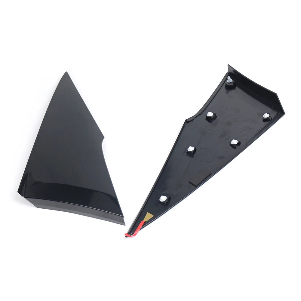 Glossy Black Rear Quarter Moldings Cover 62505-47012 For Toyota Prius 2016-2022