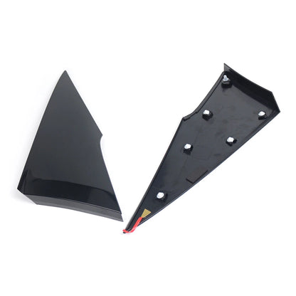 Glossy Black Rear Quarter Moldings Cover 62505-47012 For Toyota Prius 2016-2022