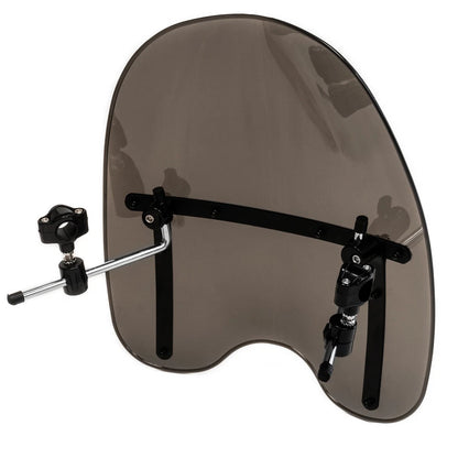 Motorcycle Windshield Windscreen for Harley Honda Suzuki Yamaha Cruiser 19"*17"