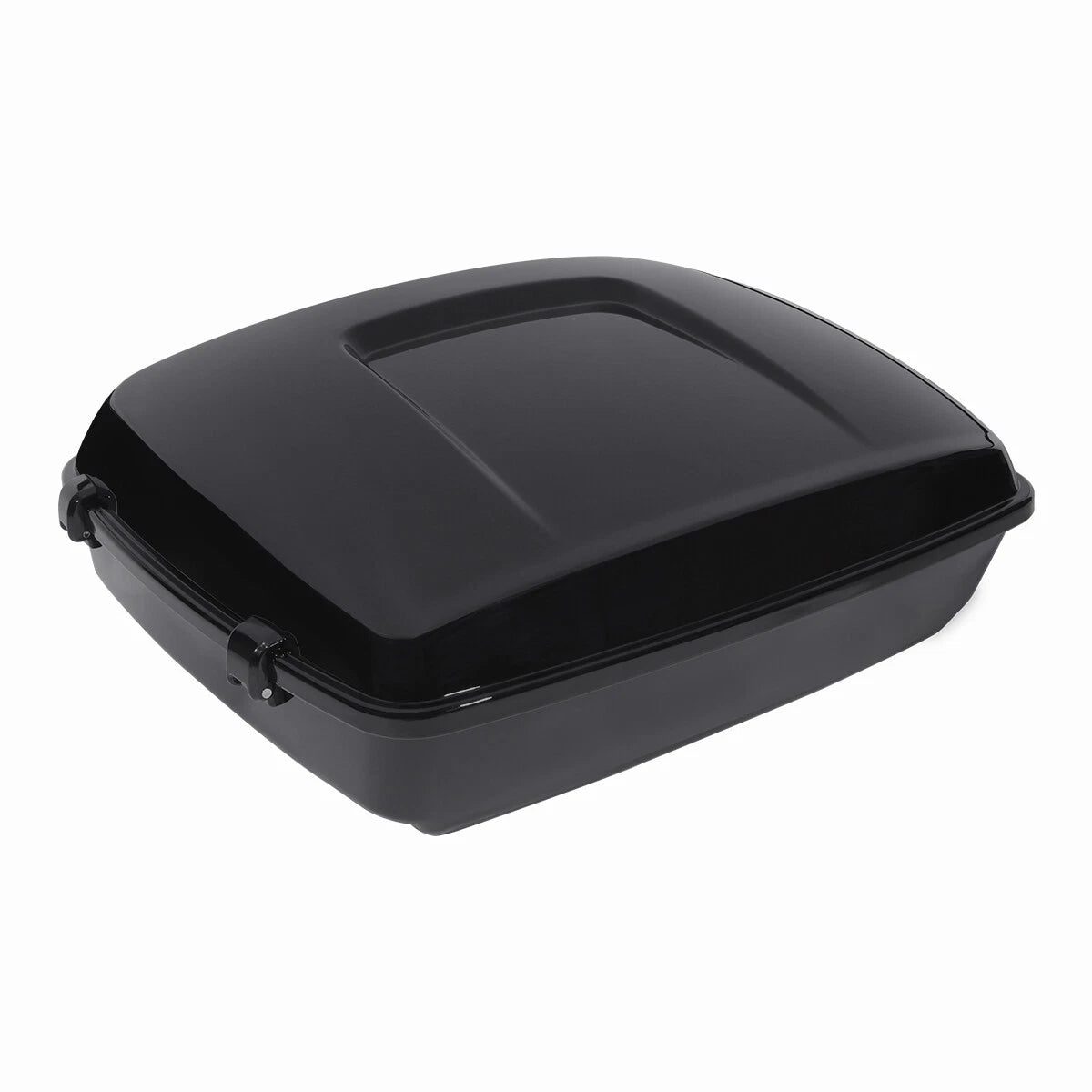Chopped Trunk Backrest Pad & Mount Rack Fit For Harley Touring Models 2014-2025