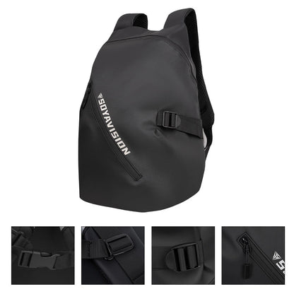 Motorcycle Backpack Lightweight Waterproof Helmet Storage Bag Men for Riders