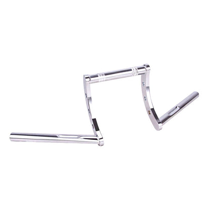 Chrome Z-Bars 1" Riser Handlebars for Harley Sportster Dyna Bobber Motorcycle