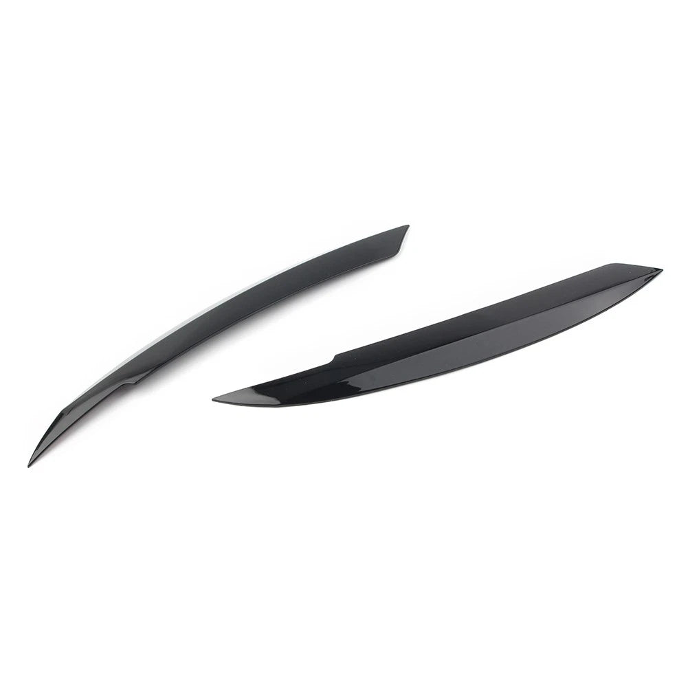 Headlight Eyelid Cover Eyebrow Trim For VW Jetta MK6 Sagitar NCS 2010-2018 17 US
