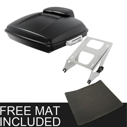 Matte Razor Trunk Pad Mount Rack Fit For Harley Electra Glide 14-25 US