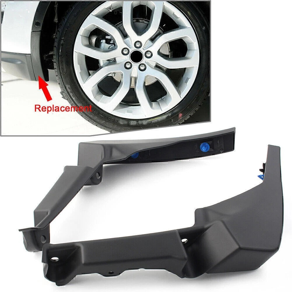 For Land Rover Evoque 2012-19 Front Bumper Wheel Molding Extension 2pcs