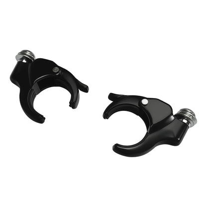 Quarter Fairing Clear Windshield & 49mm Fork Clamps Fit For Harley Sportster XL