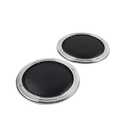 Motorcycle Rear Tour Pack Speaker Pod Grilles For Harley Road Tri Glide FLTRU