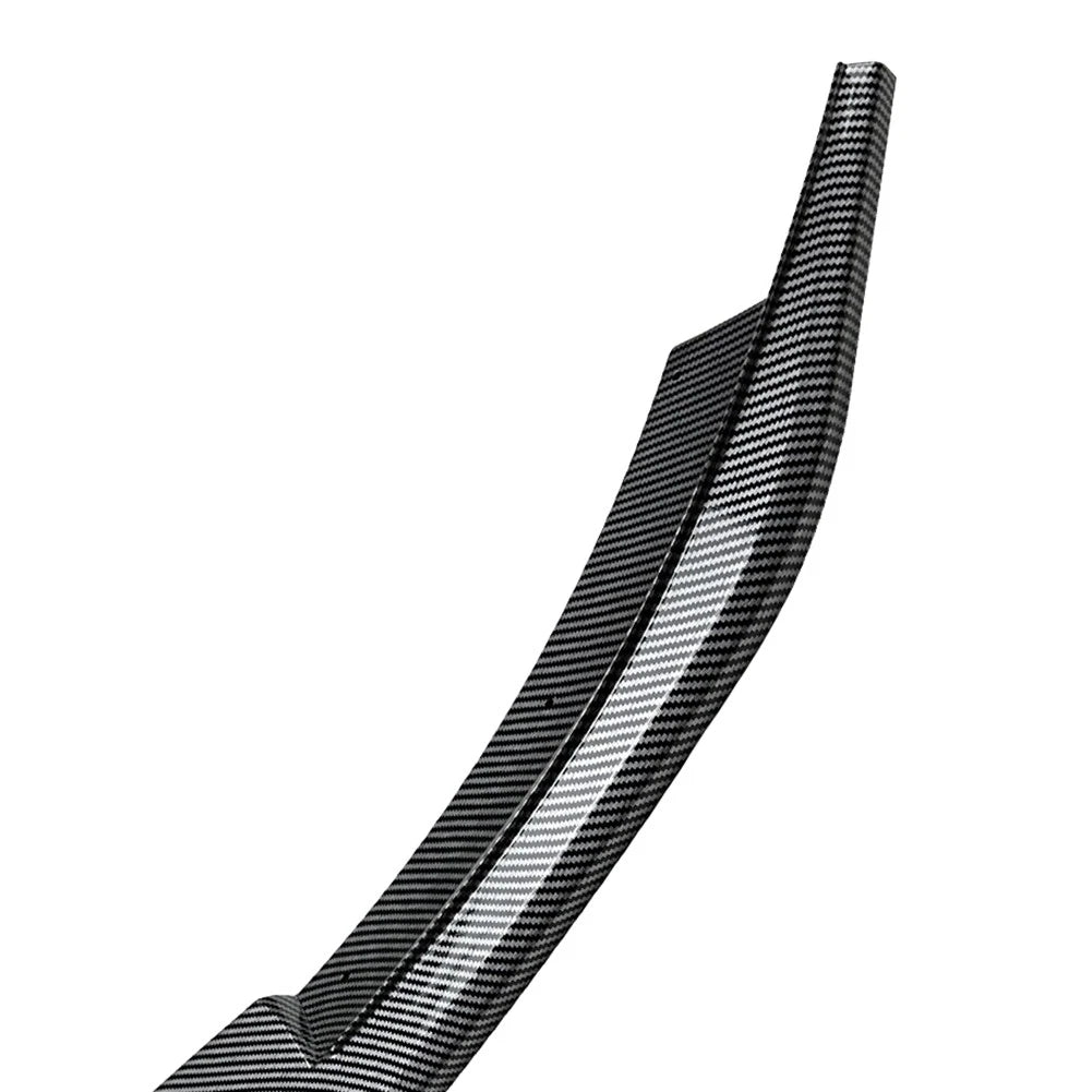 ABS Carbon Fiber Pattern Front Bumper Lip Splitter For VW Golf MK6 2010-2013