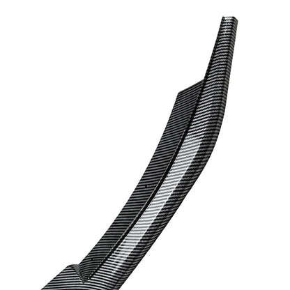 ABS Carbon Fiber Pattern Front Bumper Lip Splitter For VW Golf MK6 2010-2013