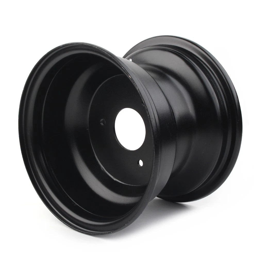 18X9.50 - 8 8“ 3 Hole Rear Back Wheel Rim Quad Dirt Bike ATV Buggy Black motor