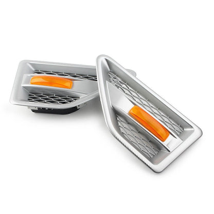 Pair Side Vent Grille Mesh Grill For Land Rover Freelander2 LR2 2008-2016 2015