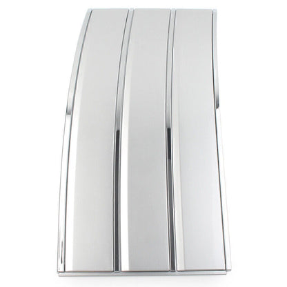 Left Side Vent Grille Fender Frame Silver For Land Rover Range Rover 2013-17 USA