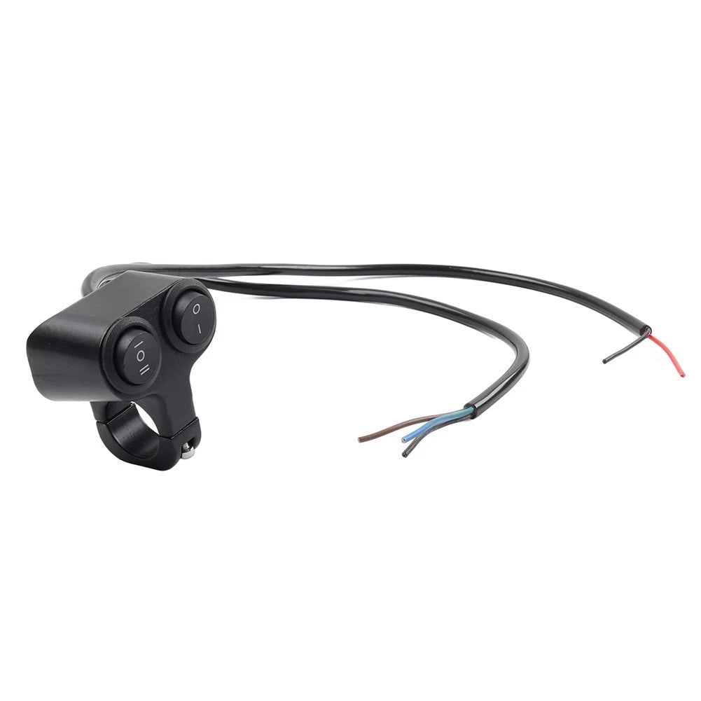 7/8" Motor ATV Dual Button On Off Switch Handlebar Headlight Fog Spot Light