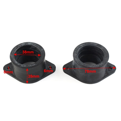 Intake Manifold Boot Joint Insulator For Kawasaki KZ400 STREET 1974 16065-037 US