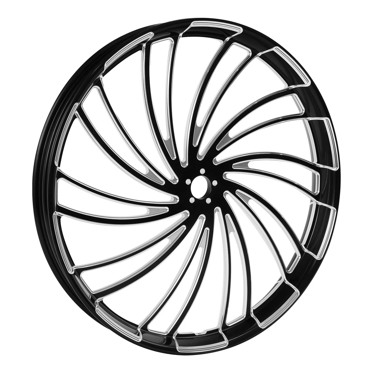 30" Front Wheel Rim & Single Disc Hub Fit For Harley Street Road Glide 2008-2025