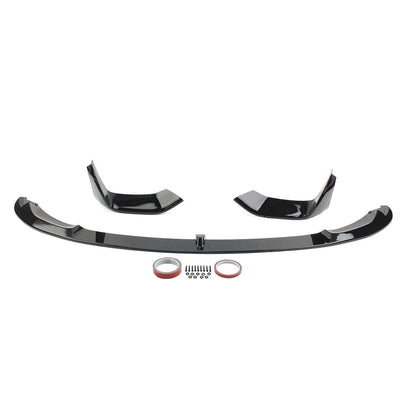 1Set Front Bumper Lip Spoiler Black For BMW F80 M3 F82 F83 M4 2015-2020 US Stock