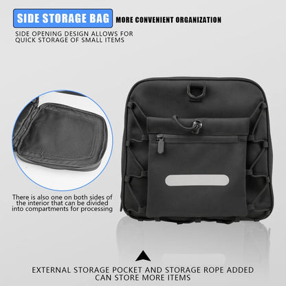 Waterproof 35L-50L Motorcycle Tail Bag Moto Rear Seat Travel Luggage Helmet Bag