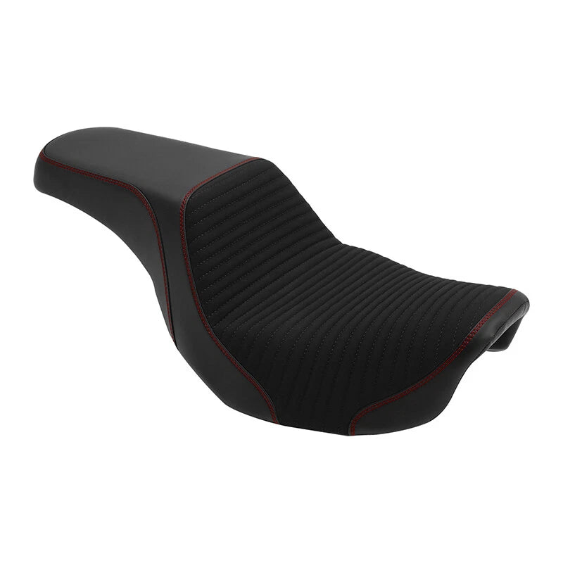 Driver & Passenger Seat Fit For Harley Dyna Super Glide Street Bob 2006-2017 16