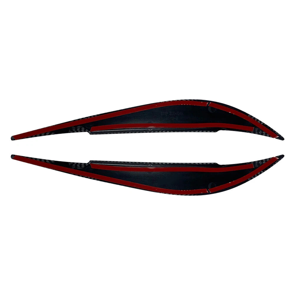 Front Headlight Eyebrow Trim For BMW 4 Series F32 F33 F36 2012-2020 Carbon Fiber